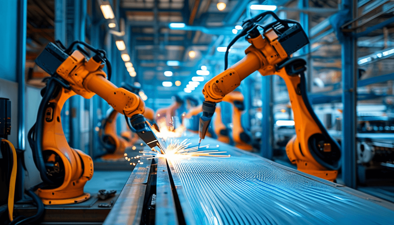 Jiuding factory — automated production line